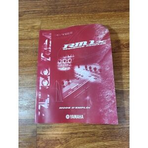 Yamaha rm1x sequence‎ remixer manual In FRENCH